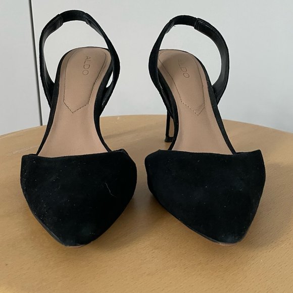 ⭐️ 2 for $50 ! ⭐️ Aldo slingback heels - Black - Picture 4 of 7